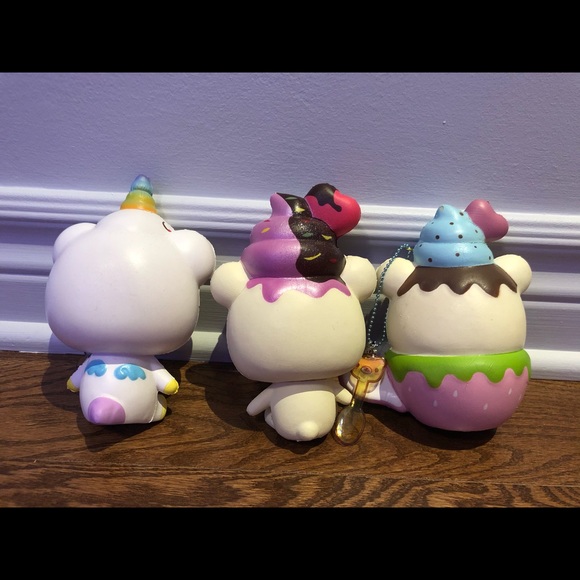 three creamiicandy yummiibear squishies - Picture 2 of 9